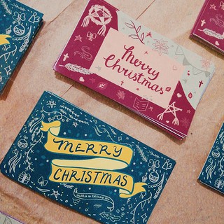 Gift Tags/cards - Greeting cards- Christmas Edition- 12 gift cards