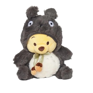 Disney Cartoon Chubby Pooh Bear Cosplay Totoro Plush Toys Kawaii Winnie The Pooh Stuffed Dolls