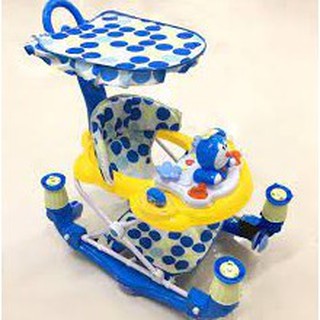 stroller walker baby walker✟﹉2 in 1 Baby Walker And Rocker with Toys Music