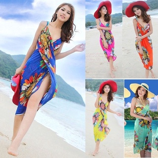 【Ready Stock】❣◎▨Women Sexy Summer Bikini Cover Up Beach Dress Swimwear Wrap