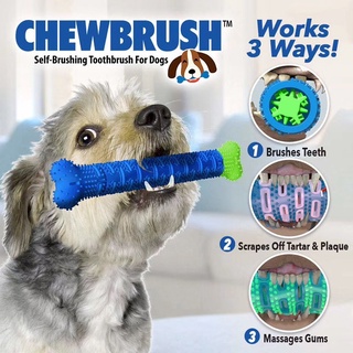 Pet Molar Toothbrush Detachable Rubber Pet Remove Bad Breath Tooth Cleaning Toy Puppy Toothbrush Big Dog Chewing Toy