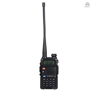 NA BAOFENG BF-UV5R FM Transceiver Dual Band Handheld Transceiver 128CH Amateur Portable Radio Long Standby Black UK Plug