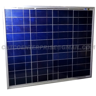 True-Rated Big Polycrystalline Solar Panel 12V 50W