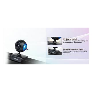 A4TECH PK-752F Mini Webcam HD Camera Built-in Microphone Free Driver (4)