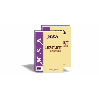 MSA UPCAT Reviewer (Authentic / Brand New)