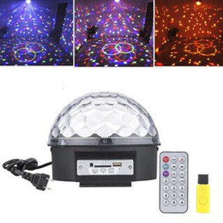 Disco Light w/ MP3 Music Remote Control 9 Colors LED Party Lights DJ Sound Activated Rotating Lights (9)