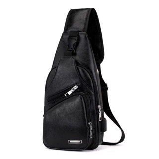 AL #022 Hot sale new design shoulder and usb bag for men