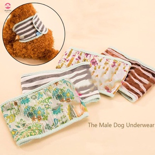 accessoriesdog toilet✔☃✟Fashion Dog Diapers Tighten Strap Physiological Underwear Wrap Belly Band Na