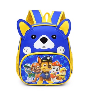 Kindergarten School Bag 3-6Year-Old Boys and Girls Middle and Small Class Backpack Cartoon Paw Patrol Schoolbag New Cute Backpack