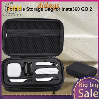 For Insta360 GO 2 Travel Carrying Case Shockproof Portable Hard Storage Case