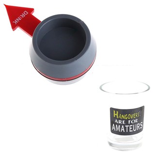 Kaitlyn~Funny Spinner Spin The Shot Roulette Glass Alcohol (4)