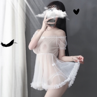 【Sexy Taste】Sexy Lingerie Women's Supreme Seduction Pure Cute Nightdress Sexy Pajamas In Lingerie Sl (3)