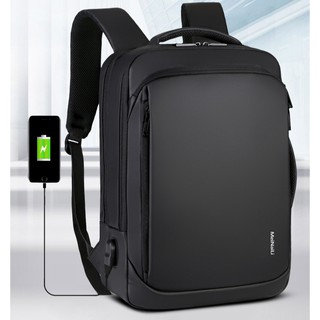 Fashion mens backpack waterproof business casual bag Laptop Bag Travel Bags Large capacity computer