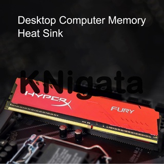[BIG]KNigata Universal Desktop Computer Memory Aluminum Heat Sink Cooler Cooling Radiator for DDR3/DDR4 RAM