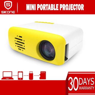 Mini Portable Projector 1080P Home Theater Projector Education Conference Led Projector | Yellow (1)