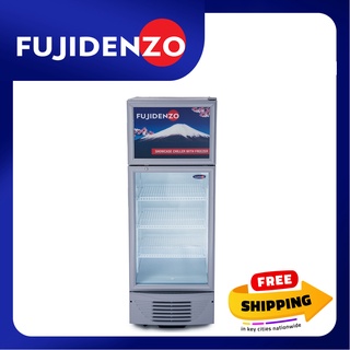 Fujidenzo 10 cu. ft. Showcase Chiller with Freezer Top SUF-100A