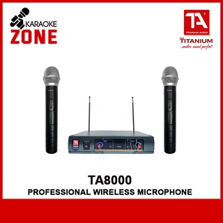 Titanium Audio TA8000 UHF Professional Wireless Microphone