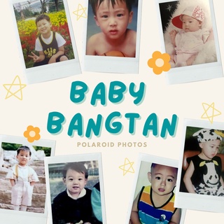 BTS 'Baby Bangtan' Polaroid Photos (Real Instax)