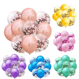 5+5 Glossy Bling Balloon Set for Party/Events