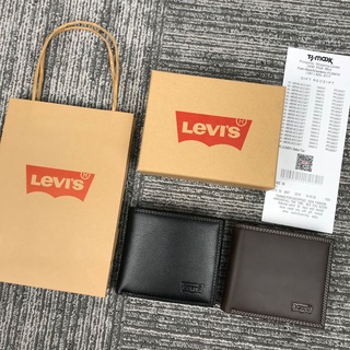 Genuine 100% Levi's Wallet Men's Wallet Business Wallet Coin Purse (Quick Shipment)