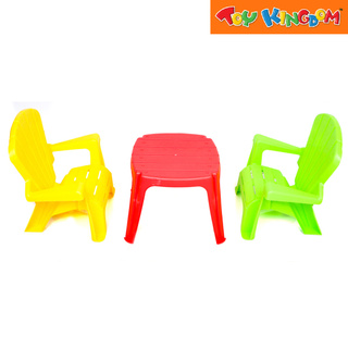 Kiddie Picnic Table with 2 Chairs