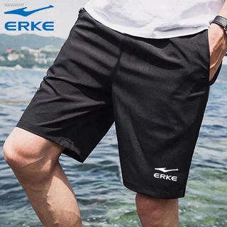 Ice silk sports shorts men s breathable and quick-drying training five-point pants summer loose casu