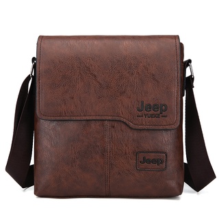 Fashion Men's Handbag Shoulder Bag Vintage Trends PU Leather Retro Messenger Bag Stylish Casual Male