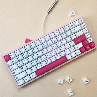 Kon Momo Keycap Cherry Profile 130 Keys PBT Dye Sublimation Compatible Gaming Mechanical Keyboard (3)