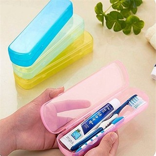 Portable Travel Camping Bathroom Tooth Brush Toothbrush Holder Tube Plastic Cover Protect Case Box