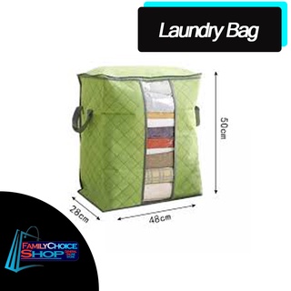 5.0 Foldable Clothes Closet Storage Bag Organizer Box For Clothes and Blankets Portable Storage Bag