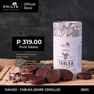 Davao Tablea (Criollo), Organic & Pure by PHILIA
