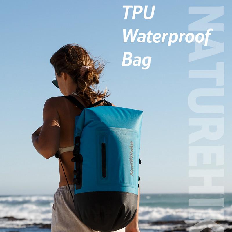 Naturehike TPU Waterproof Bag Outdoor Dry Bag River Trekking Bags Waterproof Backpack