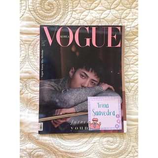 EXO Suho and Sehun Magazines (Solo Cover and Feature - Vogue and Singles) (1)