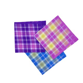 【spot goods】✁☜Fashionice 12pcs Unisex Handkerchief/Panyo Cotton Size 43cmx43cm High Quality