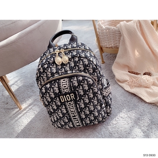 【Ace's】Dior 2020 New Backpack Monogram Canvas with Original Boutique Gift Package (1)