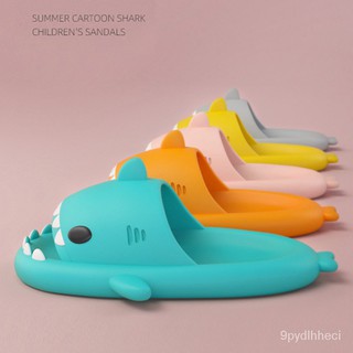 [COD] Three-dimensional Shark EVA Children's Non-slip Soft-soled Slippers (1)
