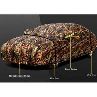 Toyota Camry Full Car Cover Nanopore Genuine Oxford Material High Density 210D Polyester Size 3XL+