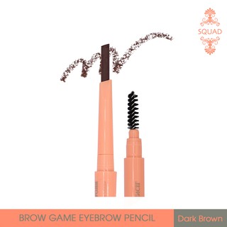 Squad Cosmetics Brow Game Eyebrow Pencil in Dark Brown (1)