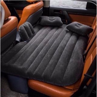 Car Inflatable Air Bed with Air pump with Two Air Pillows
