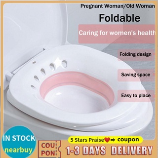 Avoid Squating Hip Bath Tub Sitz Bath On Toilet for Hemorrhoid Maternity