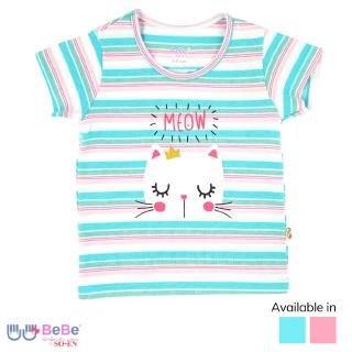BeBe By SO-EN Baby Cute Cat Cotton Rich Tshirt (1)