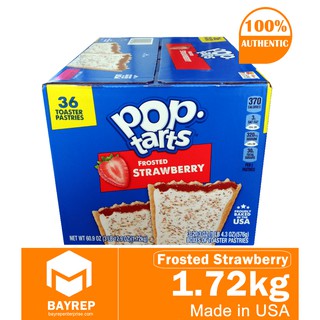 Pop Tarts Frosted Strawberry, 36 Pcs