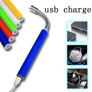 Kitchen Lighter For BBQ USB Electric Rechargeable Lighter Windproof Plasma Arc Flameless Candle Lig (3)