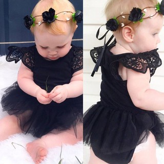 Cute Romper Baby Girls Sleeveless Jumpsuit Infant Tutu Dress