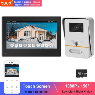 TUYA Smart WIFI Video Intercom for Home Wireless Video Doorbell Camera Door Intercom with Lock 150°