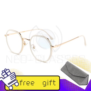 [NEO] 32 eyewear/(free gift)/ins Show thin /Anti Radiation Blue Lens Eyeglass/