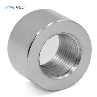 (Ready New-winf)Weld-on Oxygen Sensor Nut Bung Stainless Steel O2 Sensor Fitting M18 x 1.5