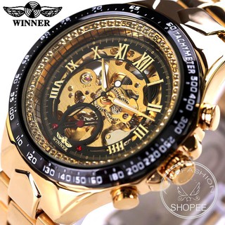 WINNER Watch Mechanical Skeleton Automatic Watch for Men (1)
