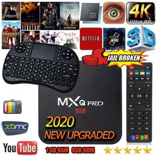 MXQ PRO 5G 4K Android Ultra HD TV Box zfuw