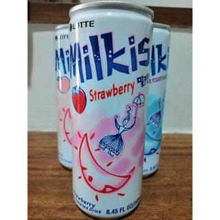 Lotte Milkis Strawberry 250ml - (1can)